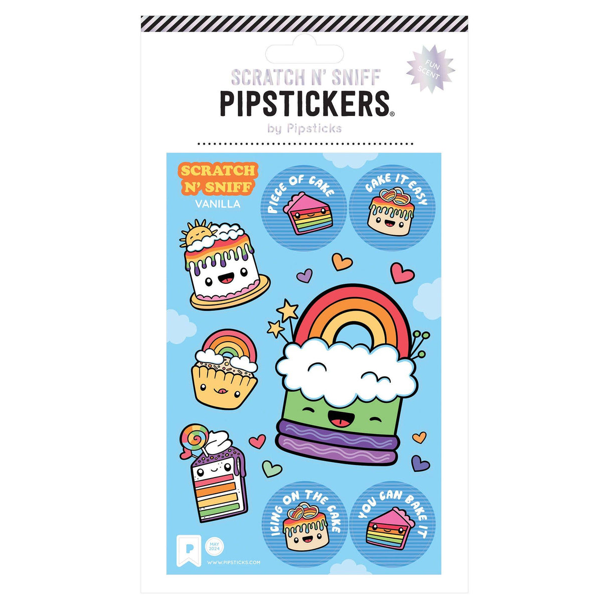 Pipstickers - Cake That! Scratch 'n Sniff