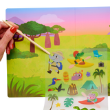 Set The Scene Transfer Stickers - Jungle Journey
