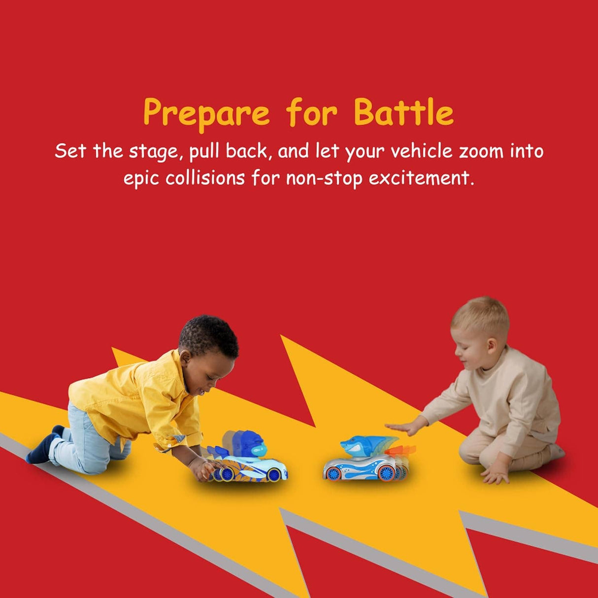 Knuckle-Headz Head Poppin' Crash Racer