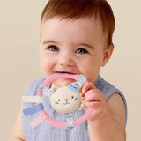 Itzy Ring Pal Teether - Taupe Bear