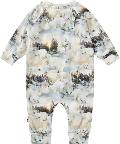 Molo Fairfax Romper - Snowy Bears FINAL SALE