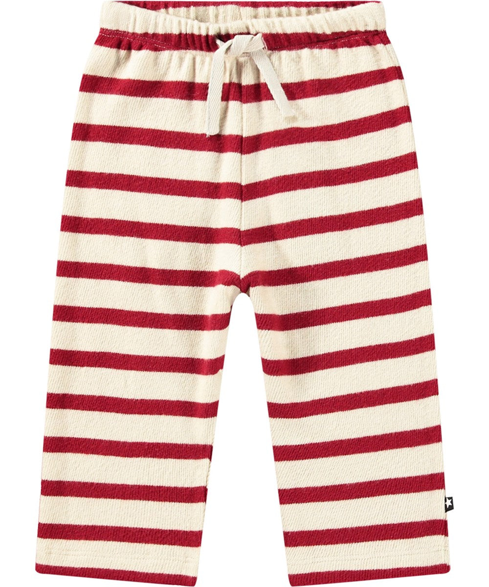 Molo Same Striped Pants - Velvety Stripe FINAL SALE