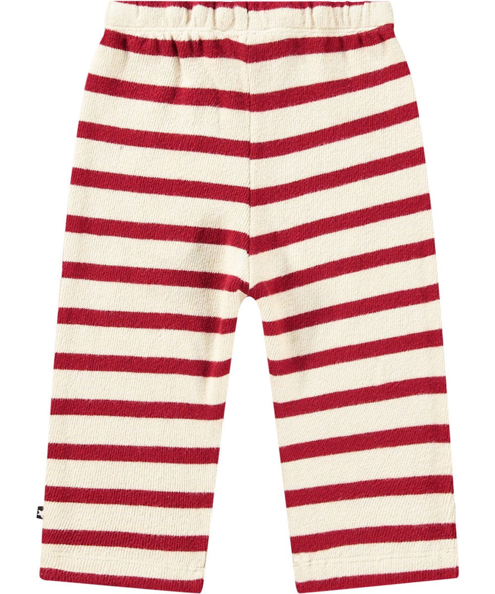 Molo Same Striped Pants - Velvety Stripe FINAL SALE
