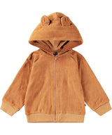 Molo Dirk Zip Up Hoodie - Brown Sugar FINAL SALE