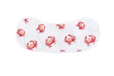 2-in-1 Burp Cloth and Bib - Crab