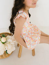 Macie Romper - Bunny Field FINAL SALE