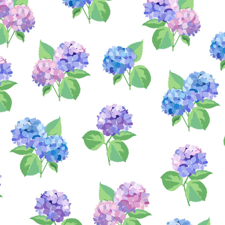 Zip Romper - Cape Cod Hydrangea