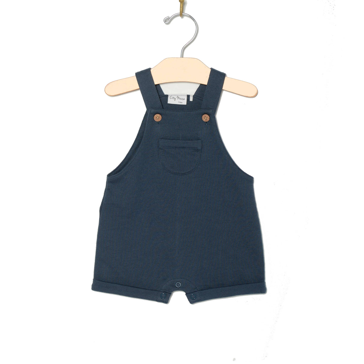 City Mouse Shortie Overall - Indigo