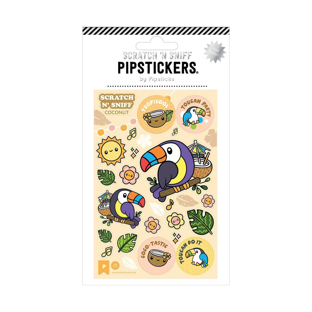 Pipstickers -  Coco-Tastic Scratch 'n Sniff