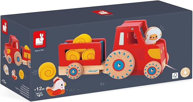 Pull Along Tractor