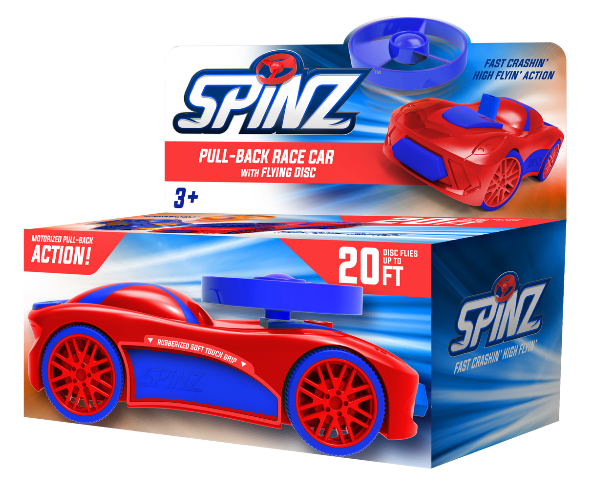 Spinz High Flying Disc Crash & Launch Car
