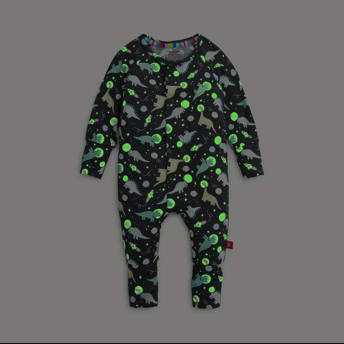 Magnetic Me Modal Convertible Footie - Astroceratops