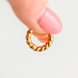 Pierced Co. Earrings - Rope Huggies