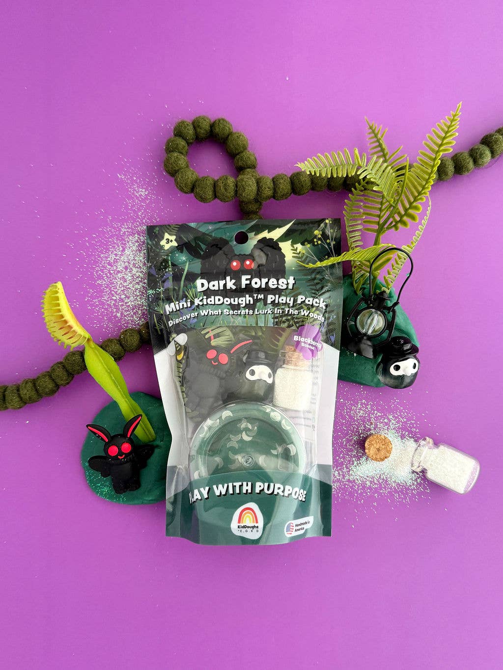 KidDough Mini Play Pack - Dark Forest