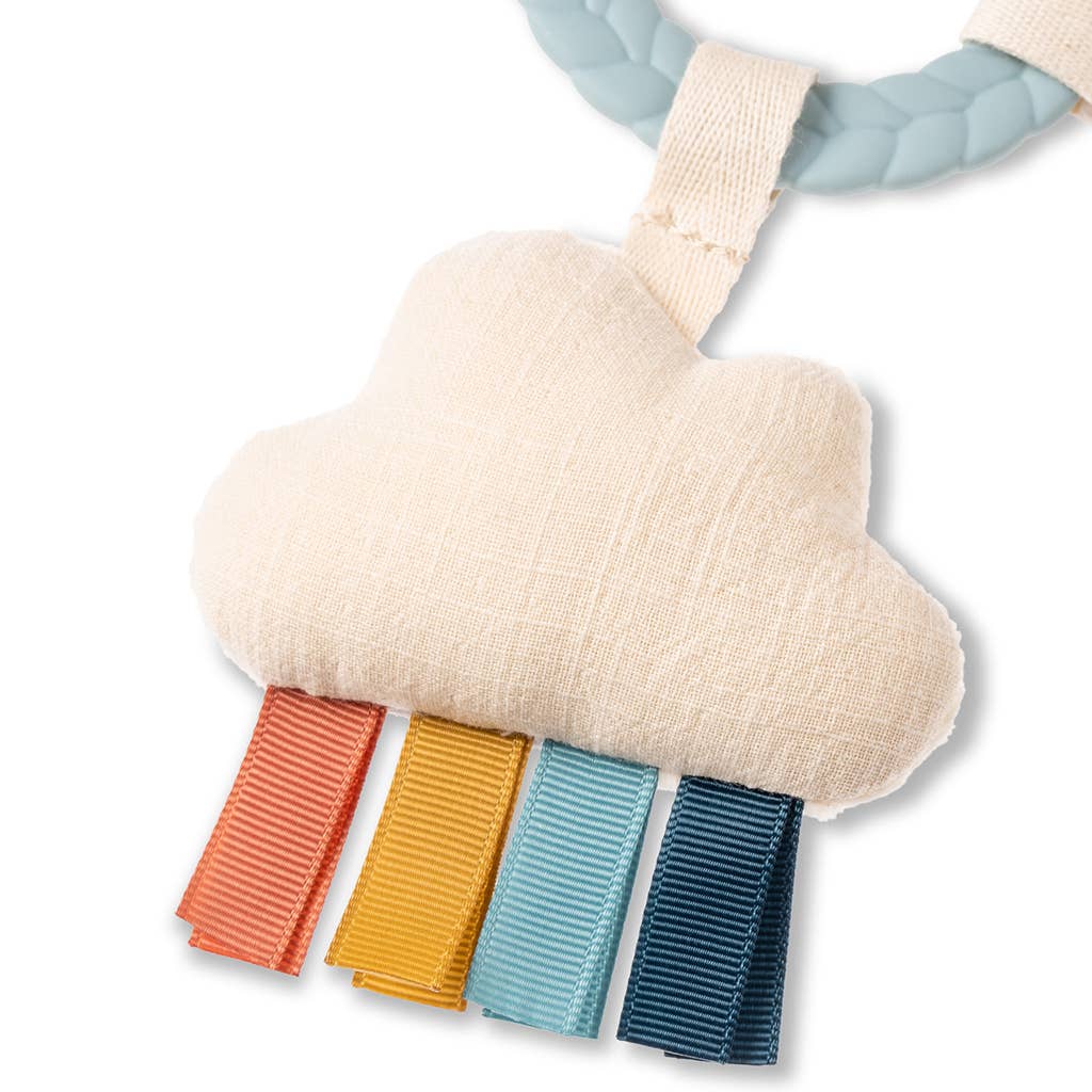 Bitzy Busy Ring Teething Activity Toy - Veggie