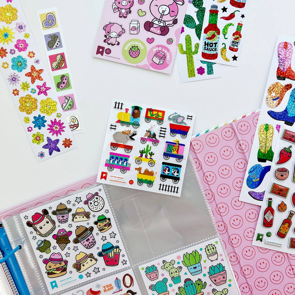 Pipstickers - Critter Caravan