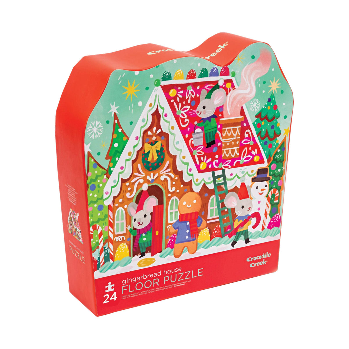 24-Piece Puzzle - Gingerbread House