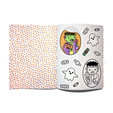 Color-in' Sticker Book - Cute n Spooky Doodles