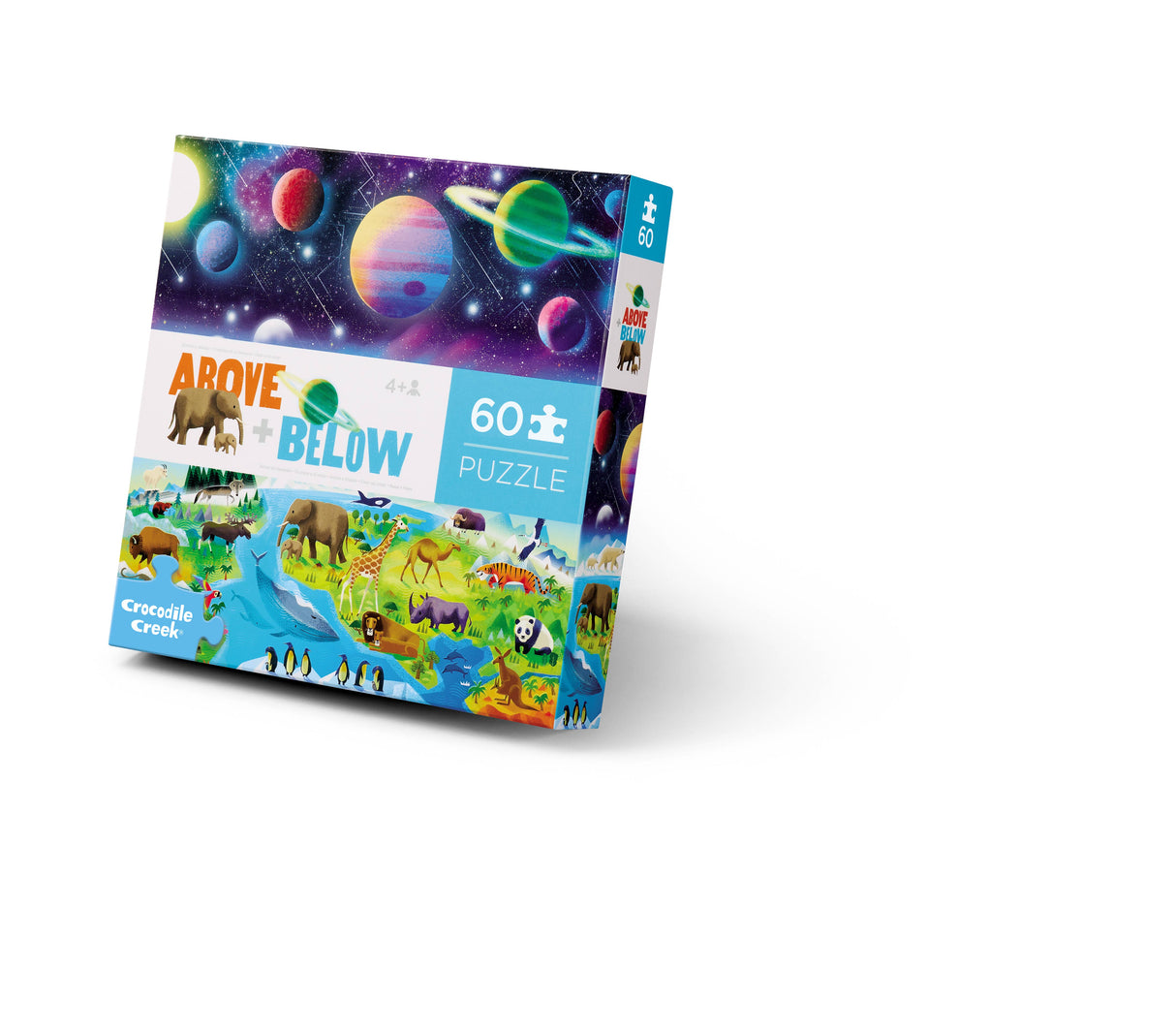 60-Piece Above & Below Puzzle - Earth & Space