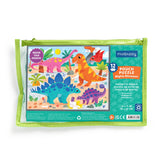 12 Piece Pouch Puzzle - Mighty Dinosaurs