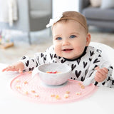Sleeved Bib - Hearts