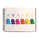 Unicorn Party Finger Crayons