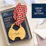 Crinkle Crew -Pink Bow