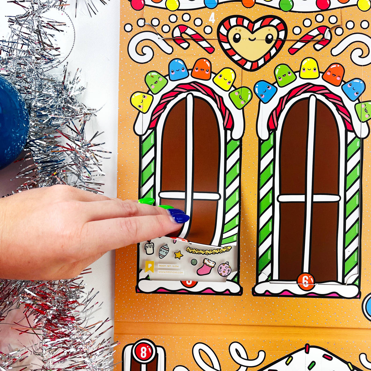 Pipstickers - Kawaii Christmas Sticker Advent Calendar