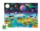60-Piece Above & Below Puzzle - Earth & Space