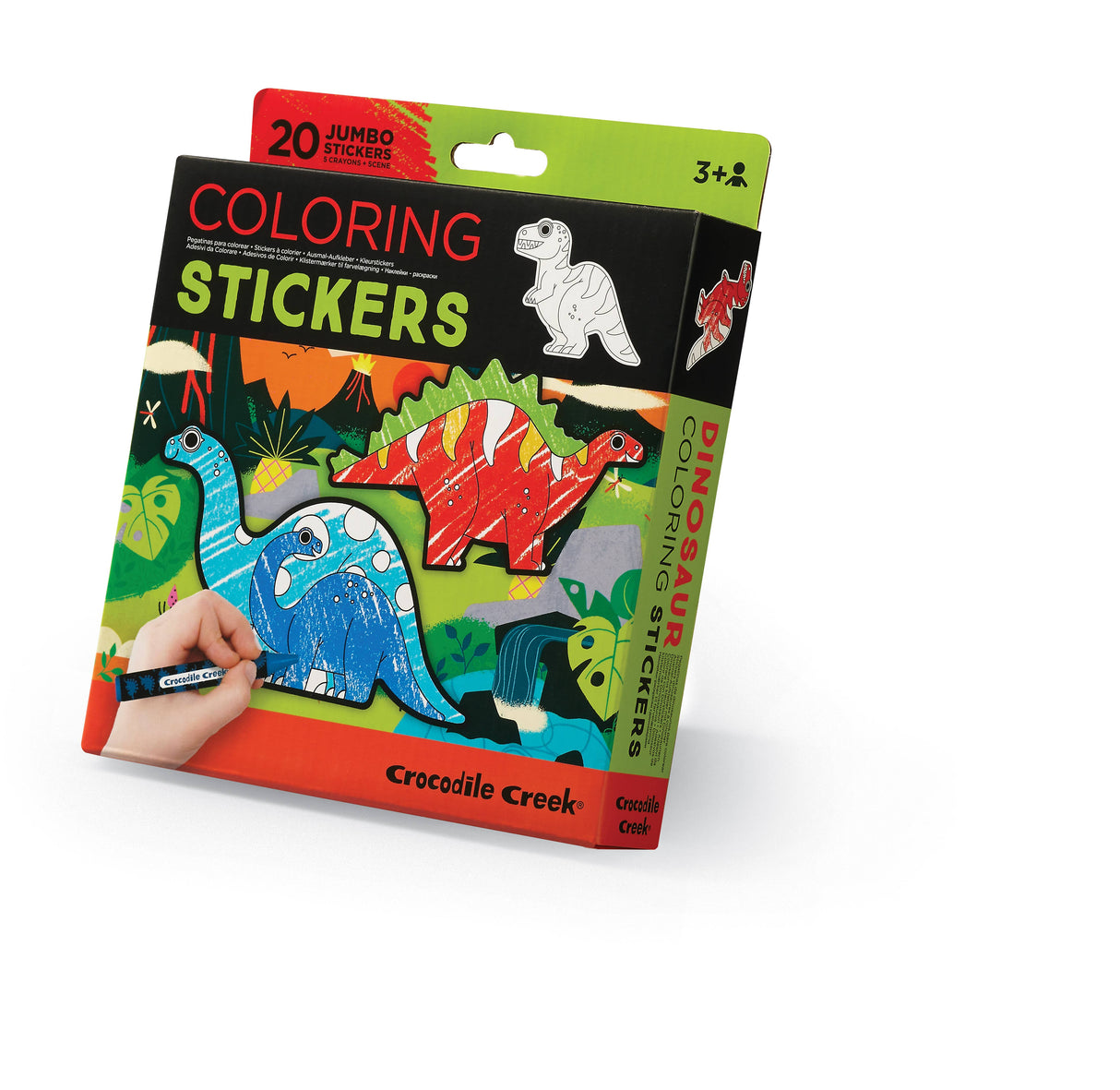 Coloring Stickers - Dinosaurs