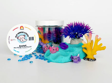 Mini Dough-To-Go - Axolotl (Blue Hawaiian)