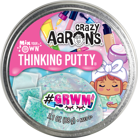 Crazy Aaron's Thinking Putty 4" Tin - Mix It GRWM