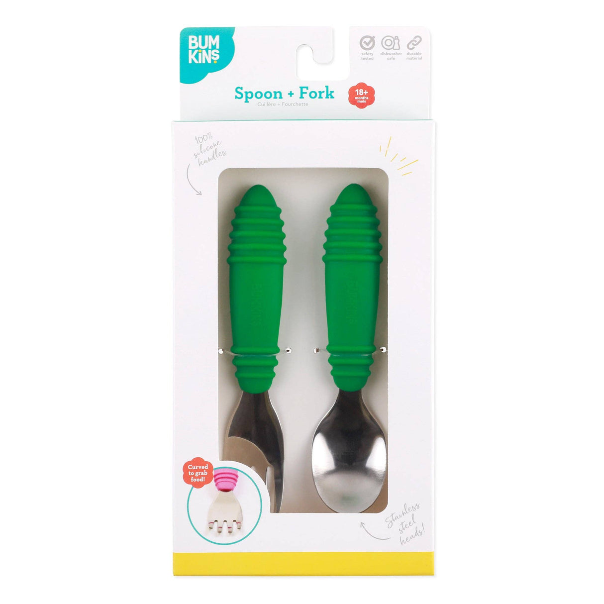 Spoon + Fork - Jade