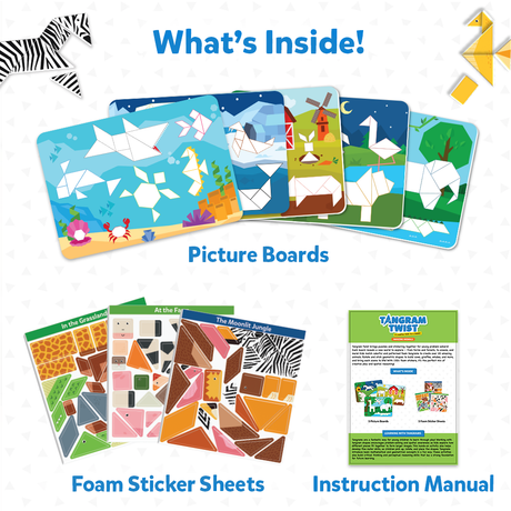 Tangram Twist - Amazing Animals