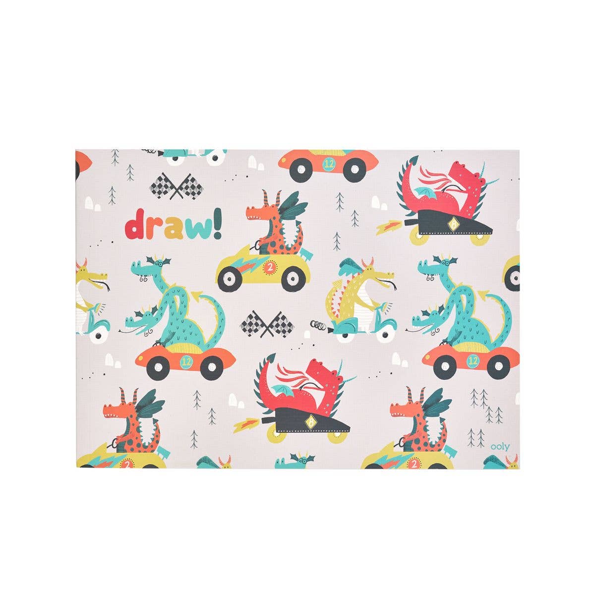 Doodle Pad Duo - Dragon Race Tracks