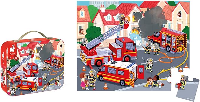 24 Pc Puzzle - Firemen