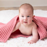 Waffle Baby Blanket - Watermelon