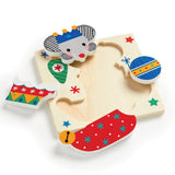 Set of 4 Wood Puzzles - Festive Friends