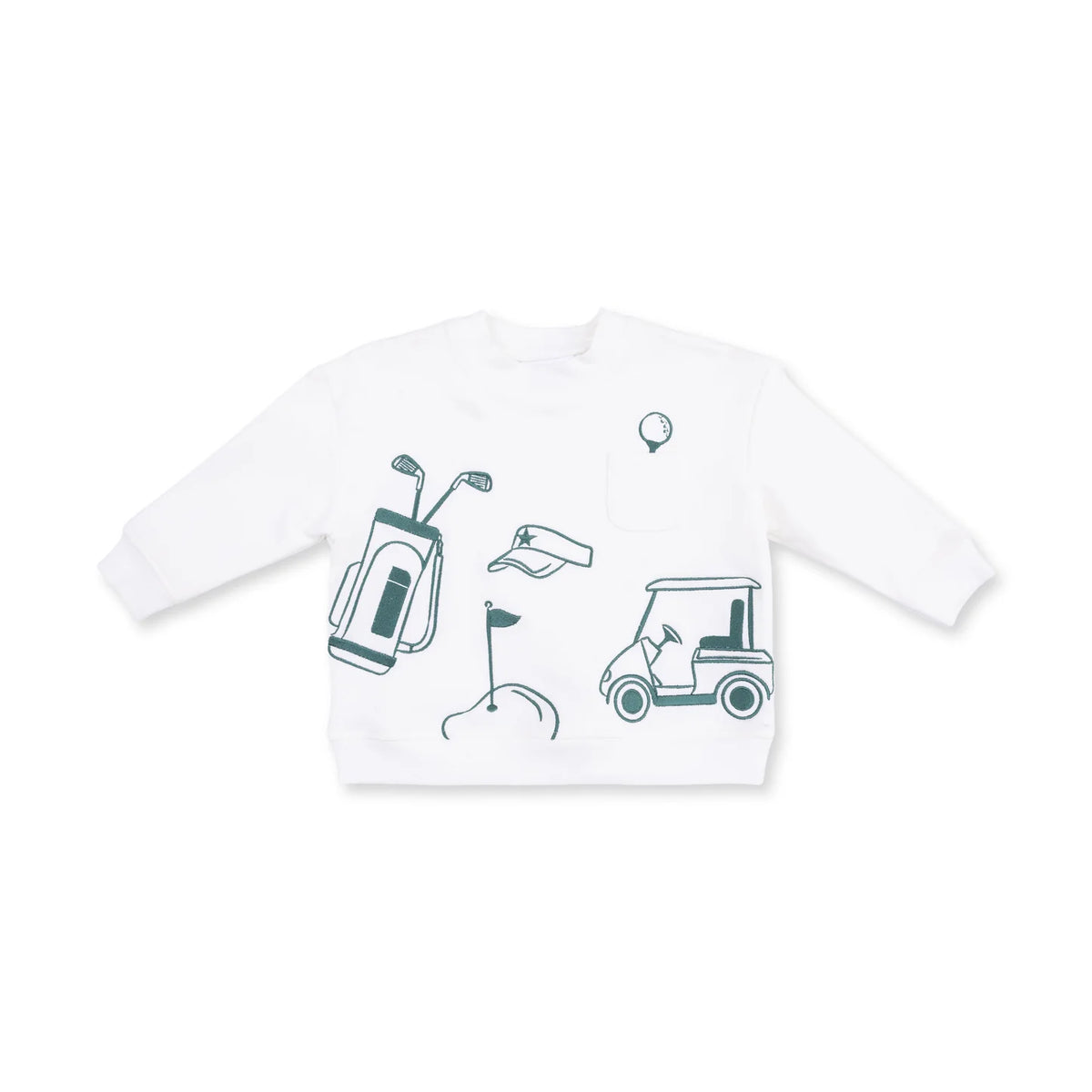 Drop Sleeve Sweatshirt - Golf