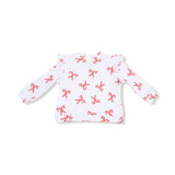 Ruffle Waffle Top - Candy Canes