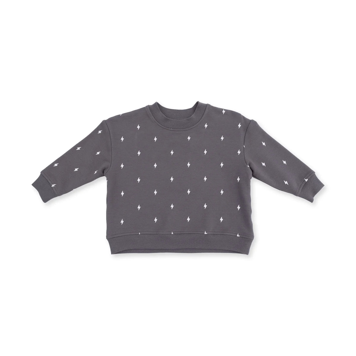 Drop Sleeve Sweatshirt - Lightning Bolt