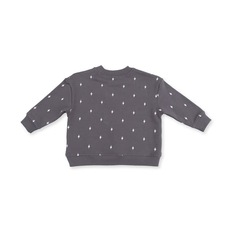 Drop Sleeve Sweatshirt - Lightning Bolt