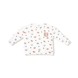 Pocket Tee and Joggers - Footballs and Stars