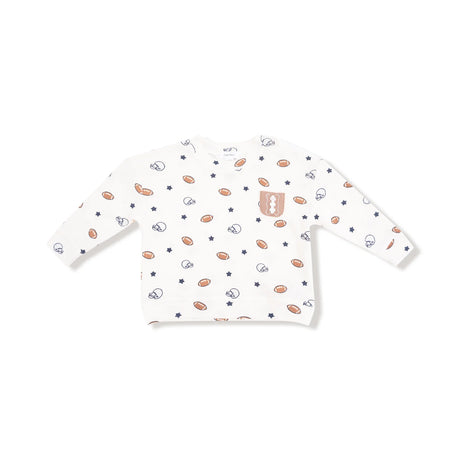 Pocket Tee and Joggers - Footballs and Stars