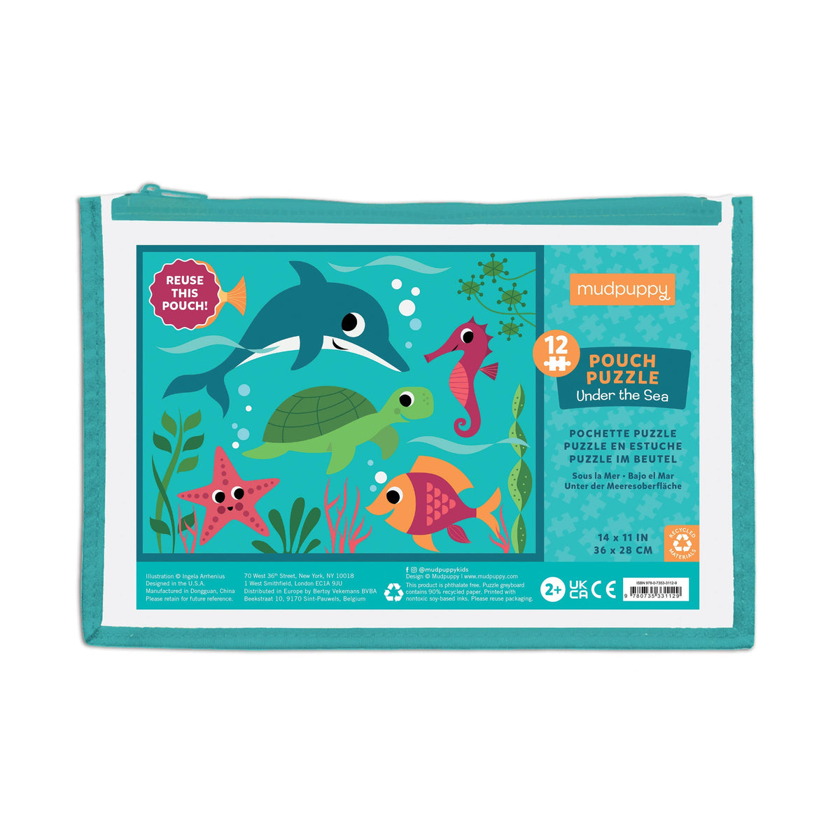 12 Piece Puzzle - Under the Sea