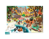 60-Piece Puzzle - Day at the Zoo