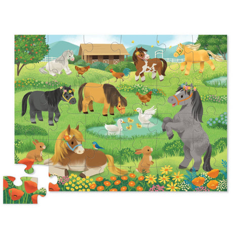 36-Piece Puzzle - Pretty Ponies