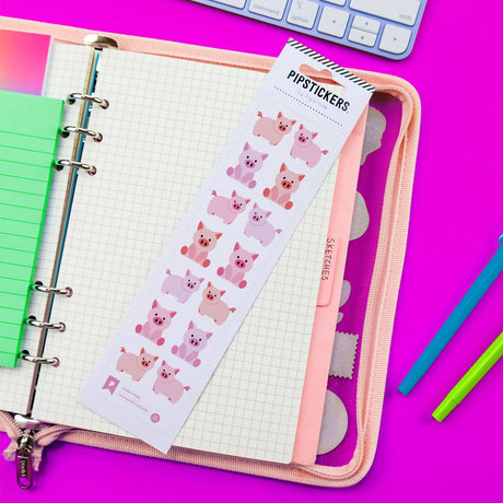 Pipstickers - Piggly Poses