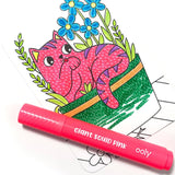 Undercover Art Hidden Patterns Coloring - Smitten Kitten