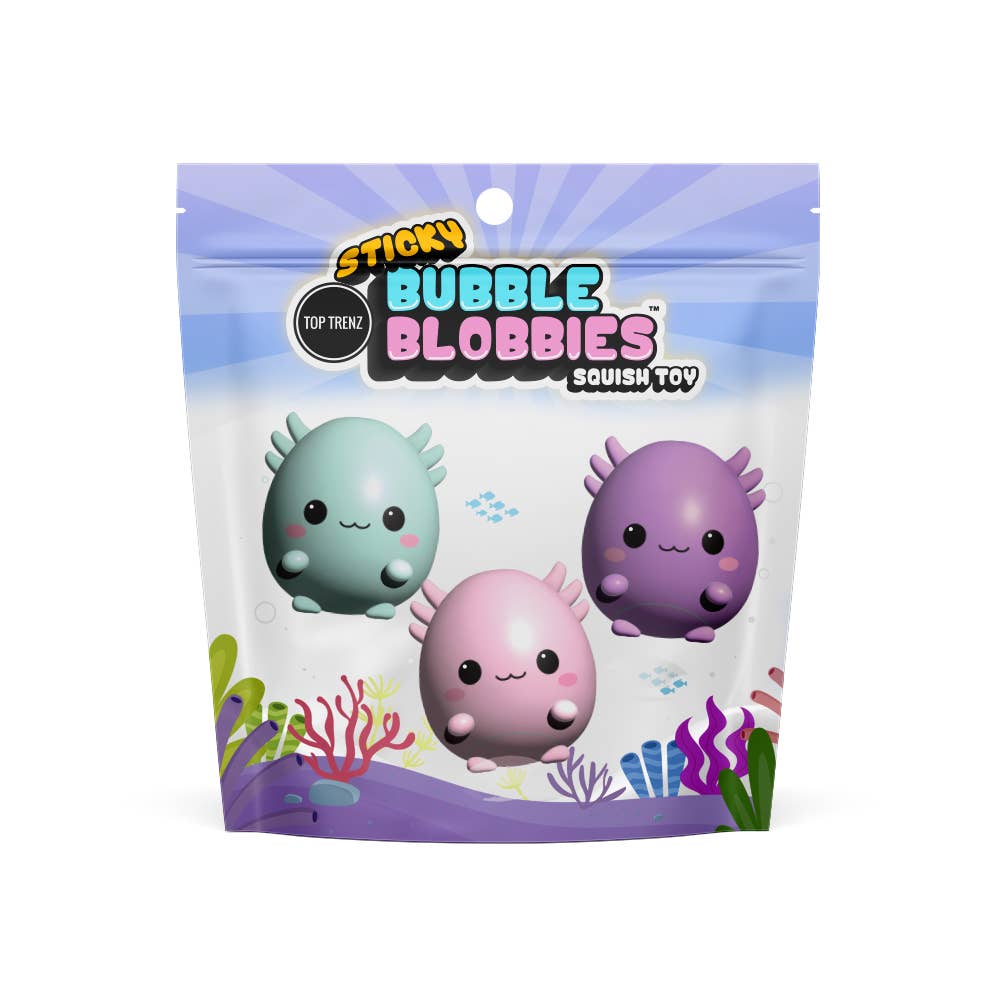 Sticky Bubble Blobbies - Baby Axolotls